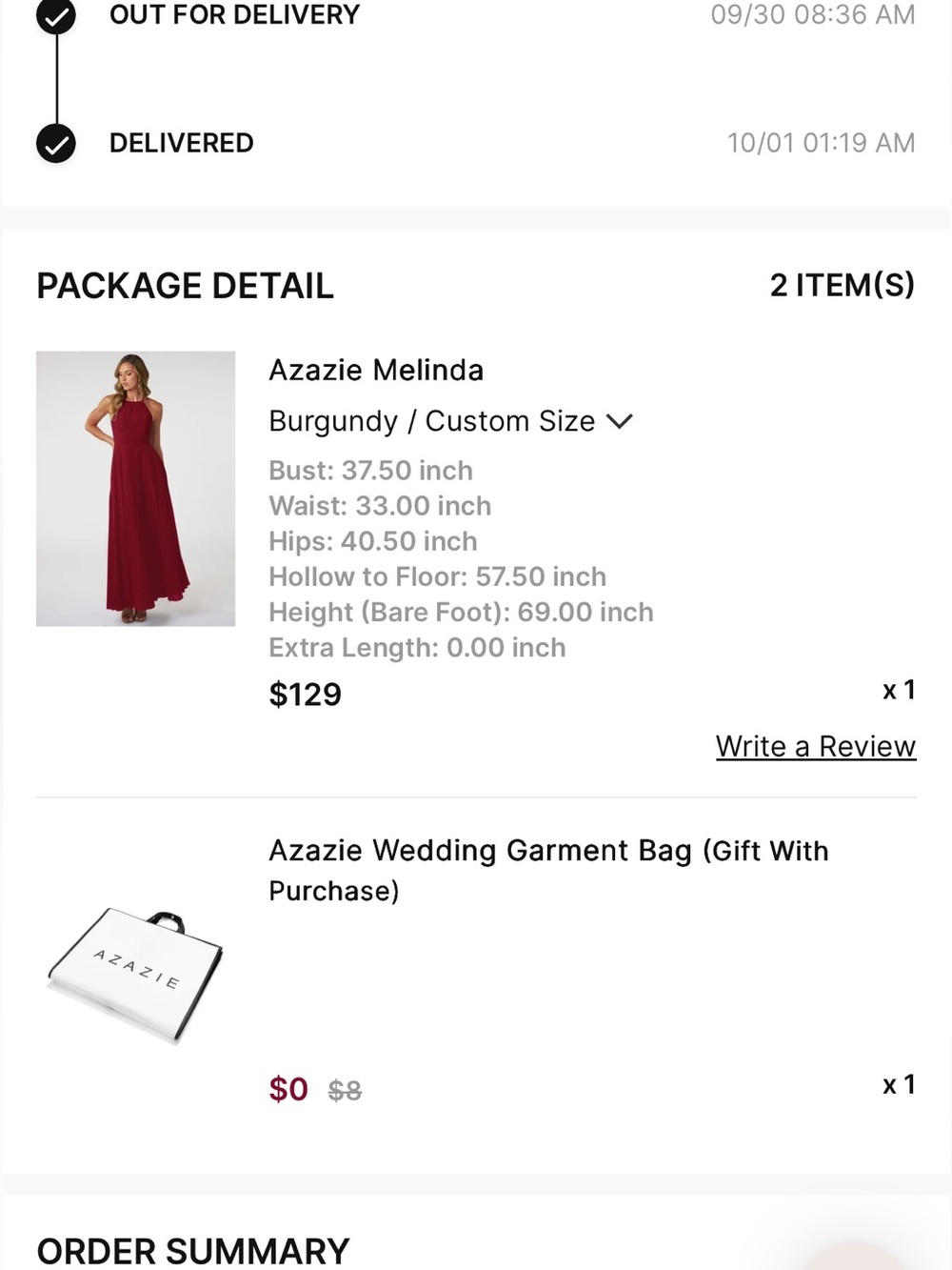 Azazie bridesmaid dress